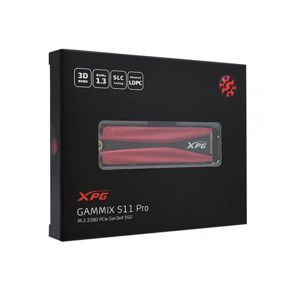 Твердотельный накопитель SSD ADATA XPG Gammix S11 Pro 256GB M.2 купить с доставкой