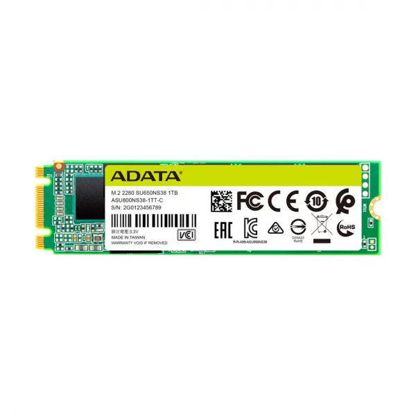 Твердотельный накопитель SSD ADATA Ultimate SU650 512GB M.2 SATA III купить с доставкой