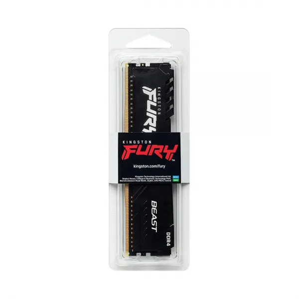 Модуль памяти Kingston FURY Beast Black KF426C16BB/32 DDR4 32GB 2666MHz купить с доставкой