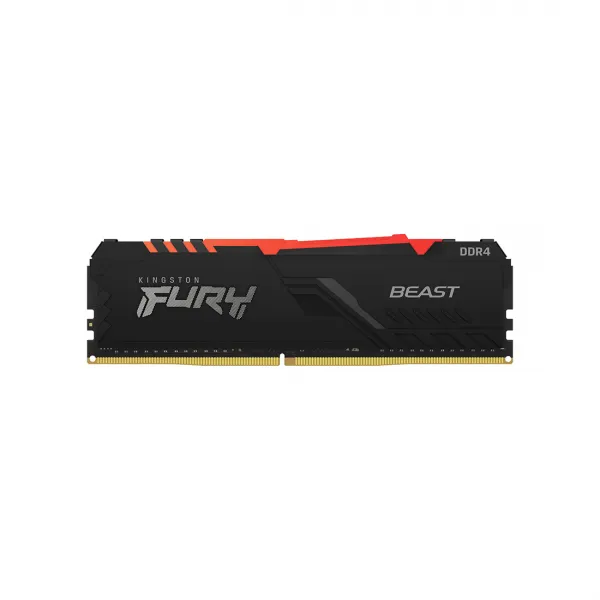 Комплект модулей памяти Kingston FURY Beast Black RGB KF432C16BBAK2/32 DDR4 32GB (Kit 2x16GB) 3200MH купить с доставкой