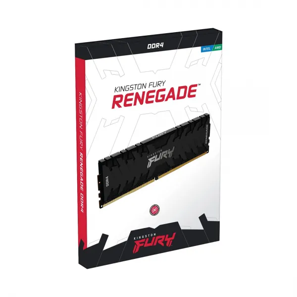 Комплект модулей памяти Kingston FURY Renegade KF426C15RBK2/64 DDR4 64GB (Kit 2x32GB) 2666MHz купить с доставкой