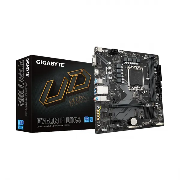 Материнская плата Gigabyte B760M H DDR4 купить с доставкой