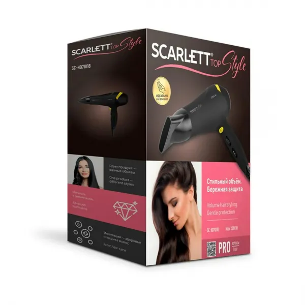 Фен SCARLETT SC-HD70I18 купить с доставкой