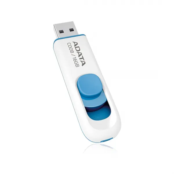 USB-накопитель ADATA AC008-16G-RWE 16GB Голубой купить с доставкой