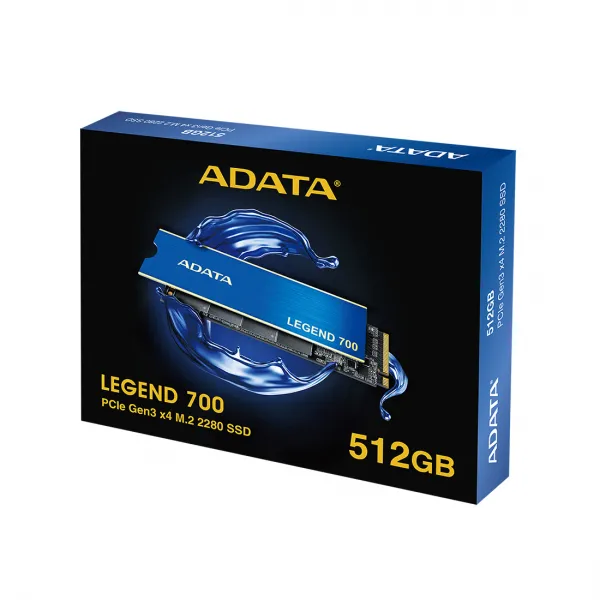 Твердотельный накопитель SSD ADATA Legend 700 ALEG-700-512GCS 512GB M.2 купить с доставкой