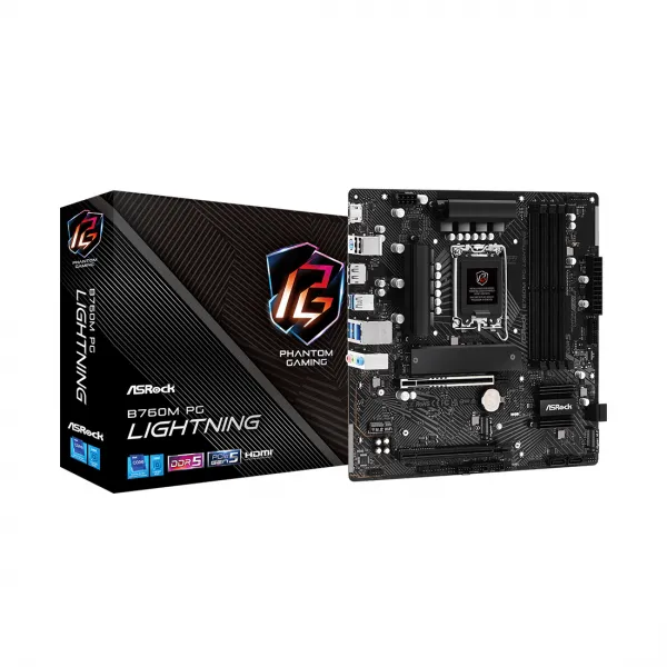 Материнская плата ASRock B760M PG LIGHTNING купить с доставкой