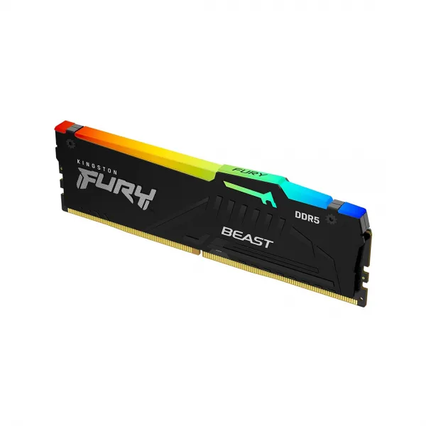 Модуль памяти Kingston FURY Beast RGB XMP KF560C40BBA-8 DDR5 8GB 6000MHz купить с доставкой