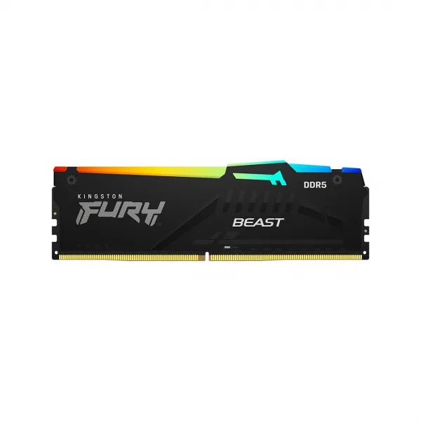 Модуль памяти Kingston FURY Beast RGB XMP KF560C40BBA-8 DDR5 8GB 6000MHz купить с доставкой