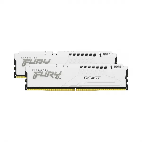 Комплект модулей памяти Kingston FURY Beast KF552C40BWK2-64 DDR5 64GB (Kit 2x32GB) 5200MHz купить с доставкой