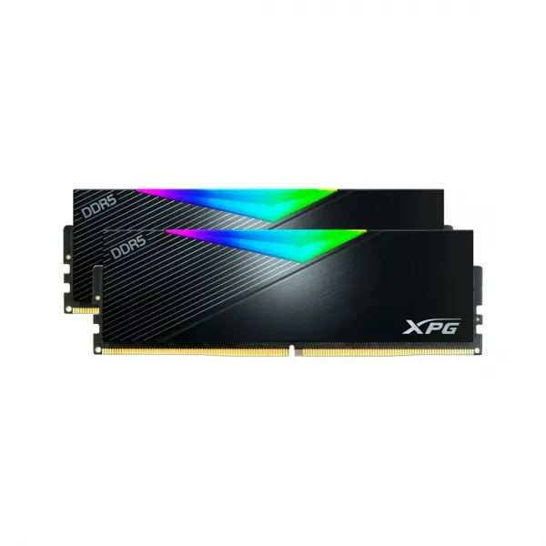 Комплект модулей памяти ADATA XPG Lancer RGB AX5U6400C3216G-DCLARBK DDR5 32GB (Kit 2x16GB) 6400MHz купить с доставкой