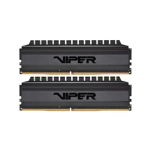 Комплект модулей памяти Patriot Memory Viper 4 Blackout PVB432G300C6K DDR4 32GB (Kit 2x16GB) 3000MHz купить с доставкой