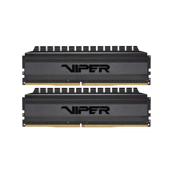 Комплект модулей памяти Patriot Memory Viper 4 Blackout PVB432G320C6K DDR4 32GB (Kit 2x16GB) 3200MH купить с доставкой