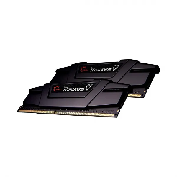 Комплект модулей памяти G.SKILL Ripjaws V F4-3200C16D-64GVK DDR4 64GB (Kit 2x32GB) 3200MHz купить с доставкой