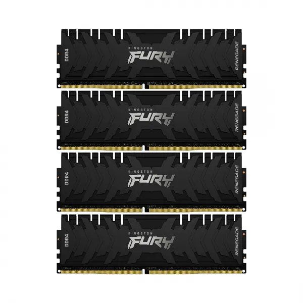 Комплект модулей памяти Kingston Fury Renegade KF426C13RB1K4/64 DDR4 64GB (Kit 4x16GB) 2666MHz купить с доставкой