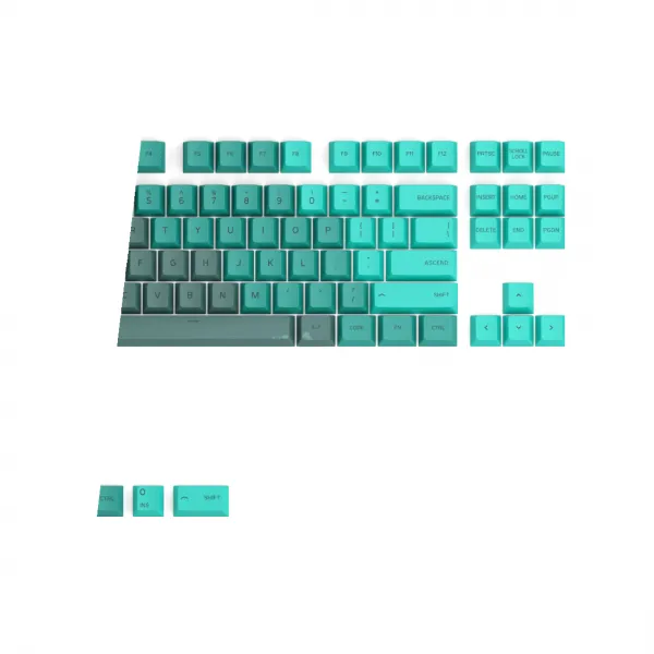 Набор кнопок на клавиатуру Glorious GPBT Keycaps Rain Forest (GLO-KC-GPBT-RF) купить с доставкой