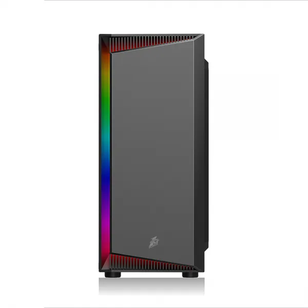 Компьютерный корпус 1STPLAYER RAINBOW RB-4 Black без Б/П купить с доставкой