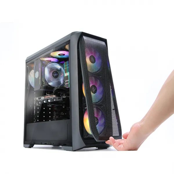 Компьютерный корпус Zalman N5 MF Black без Б/П купить с доставкой