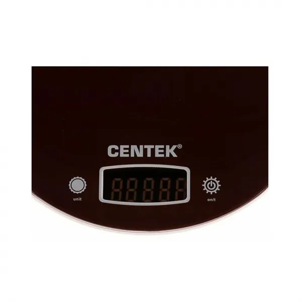 Весы кухонные Centek CT-2456 (шоколад) купить с доставкой