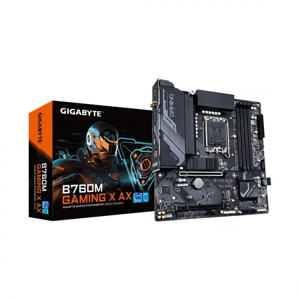 Материнская плата Gigabyte B760M GAMING X AX купить с доставкой