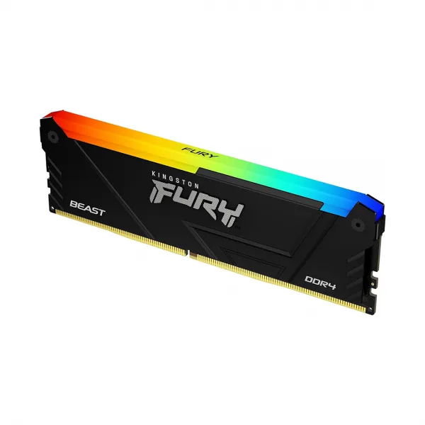 Модуль памяти Kingston FURY Beast Black KF436C18BB2A/16 DDR4 16GB 3600MHz купить с доставкой