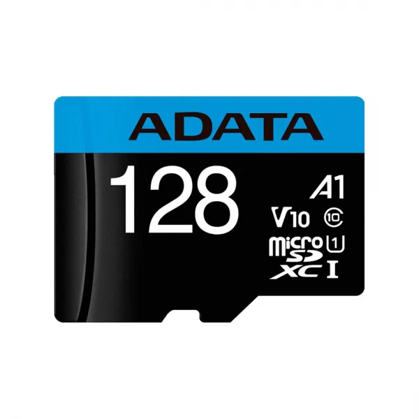 Карта памяти ADATA AUSDX128GUICL10A1-RA1 UHS-I CLASS10 A1 128GB купить с доставкой