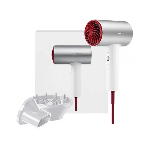 Фен для волос Soocas H5 Hair Dryer с диффузором Серебристый купить с доставкой