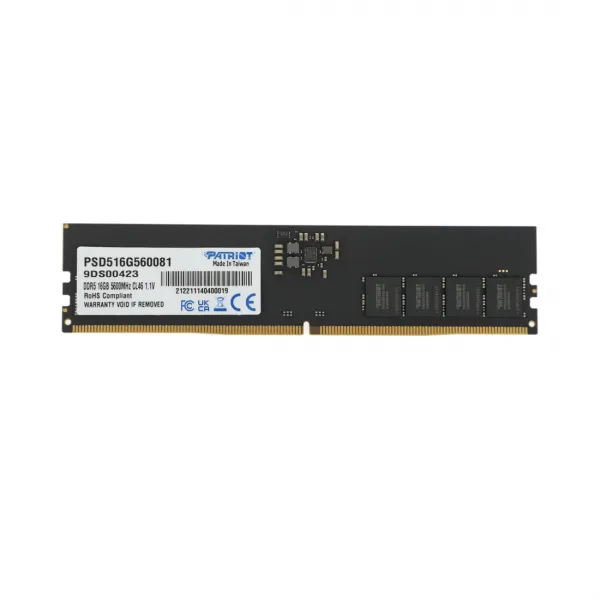 Модуль памяти Patriot SL PSD516G560081 DDR5 16GB купить с доставкой