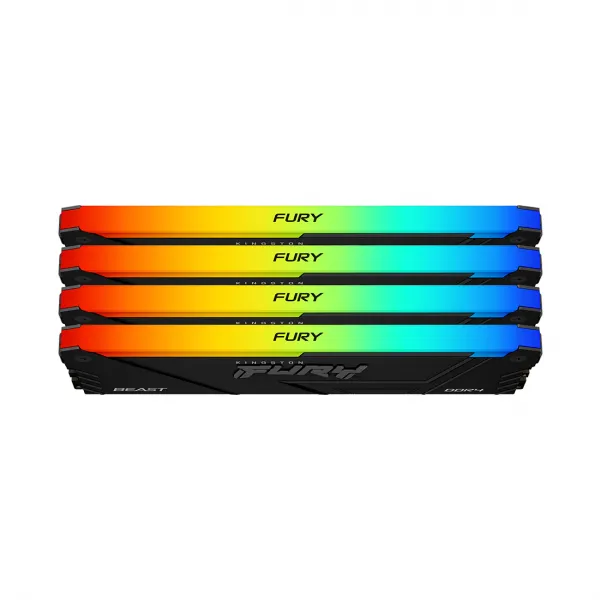 Комплект модулей памяти Kingston KF432C16BB12AK4/64 DDR4 64GB (Kit 4x16GB) купить с доставкой