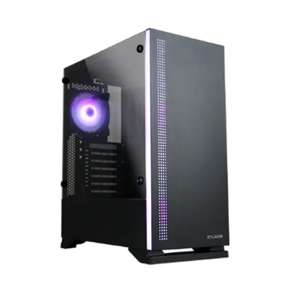 Компьютерный корпус Zalman S5 Black без Б/П купить с доставкой