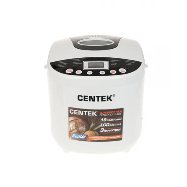 Хлебопечка Centek CT-1406 White купить с доставкой