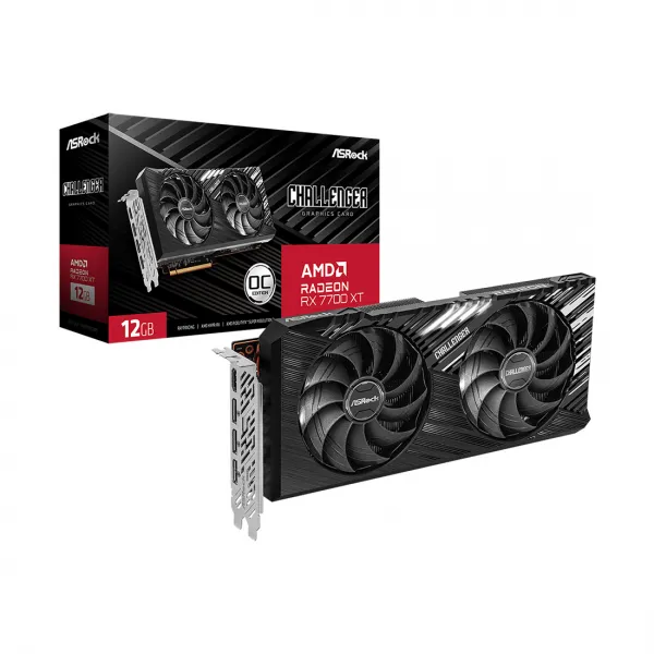 Видеокарта ASRock Radeon RX7700XT CL 12GO купить с доставкой