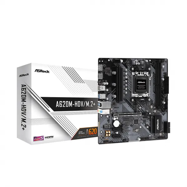 Материнская плата ASRock A620M-HDV/M.2 купить с доставкой