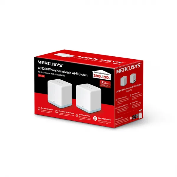 Маршрутизатор Mercusys Halo H30(2-pack) купить с доставкой