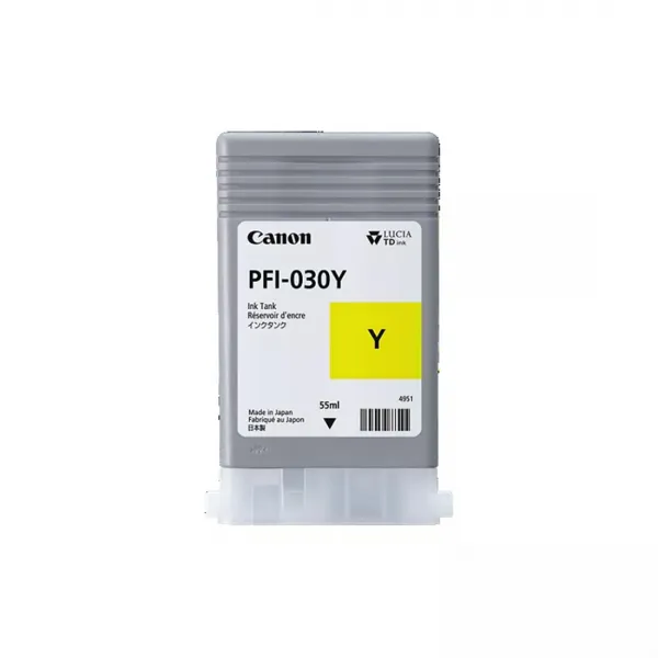 Чернила пигментные Canon Pigment Ink PFI-030 Yellow (для TM240/TM340) купить с доставкой