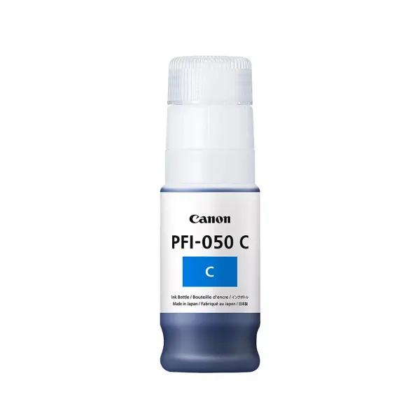 Чернила пигментные Canon Pigment Ink PFI-050 Cyan (для TC20/TC20M) купить с доставкой