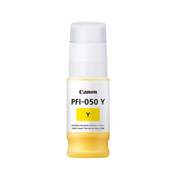 Чернила пигментные Canon Pigment Ink PFI-050 Yellow (для TC20/TC20M) купить с доставкой