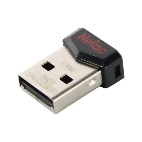 USB-накопитель Netac NT03UM81N-064G-20BK 64GB купить с доставкой