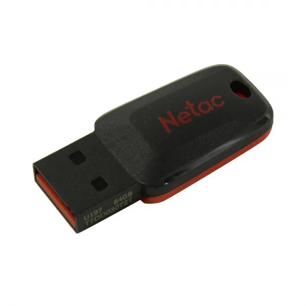 USB-накопитель Netac NT03U197N-064G-20BK 64GB купить с доставкой