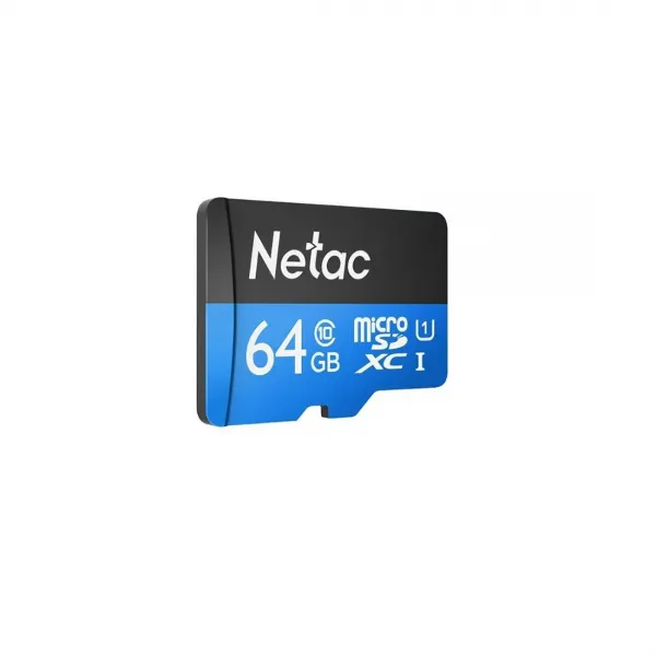 Карта памяти Netac NT02P500STN-064G-R 64GB с адаптером SD купить с доставкой