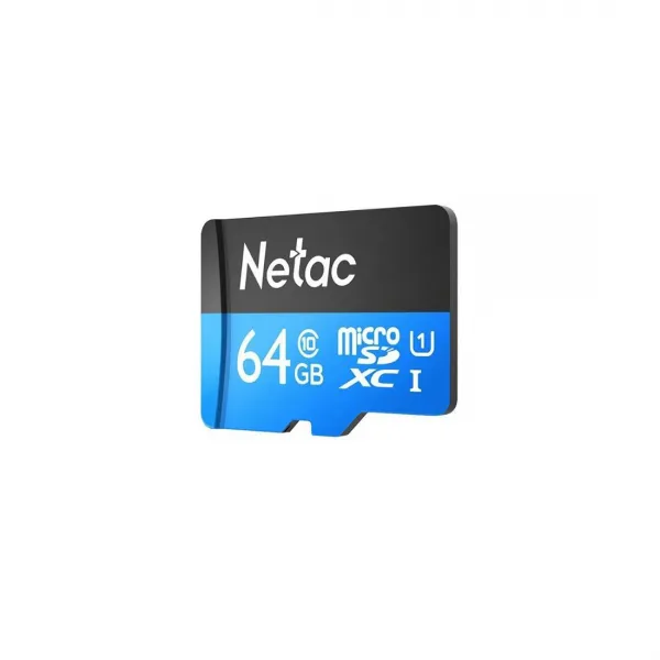 Карта памяти Netac NT02P500STN-064G-R 64GB с адаптером SD купить с доставкой