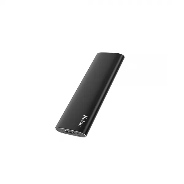 Внешний SSD диск Netac NT01ZSLIM-500G-32BK 500GB Z SLIM Чёрный купить с доставкой