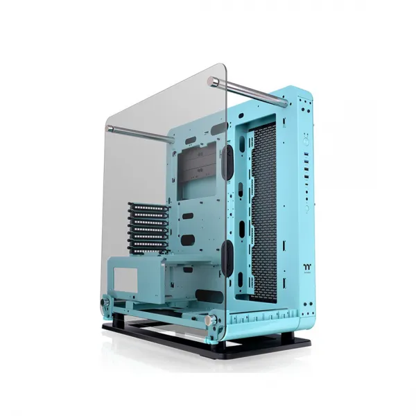 Компьютерный корпус Thermaltake Core P6 TG Turquoise без Б/П купить с доставкой