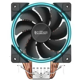 Вентилятор для процессора PCCooler GI-X5B Blue Led TDP 160W 4-pin Intel LGA 1700/1200/115x/AM4/AM3/AM3+/AM2/AM2+/ GI-X4B Black