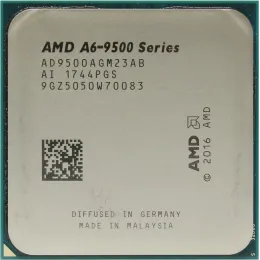 Процессор AMD A6 9500, 3.5Mhz(3.8 Max) , AM4, 2/2/6, 1MB L2, 65W, with cooler AD9500AGABMPK