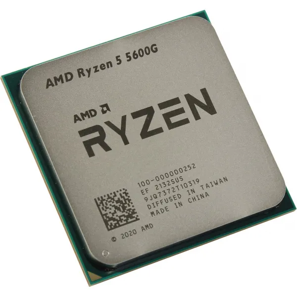 Процессор AMD Ryzen 5 5600G 3,9Гц (4,4ГГц Turbo) AM4, 7nm, 6/12/7, 3Mb L3 32Mb, 65W, Radeon™ Graphics, OEM купить с доставкой