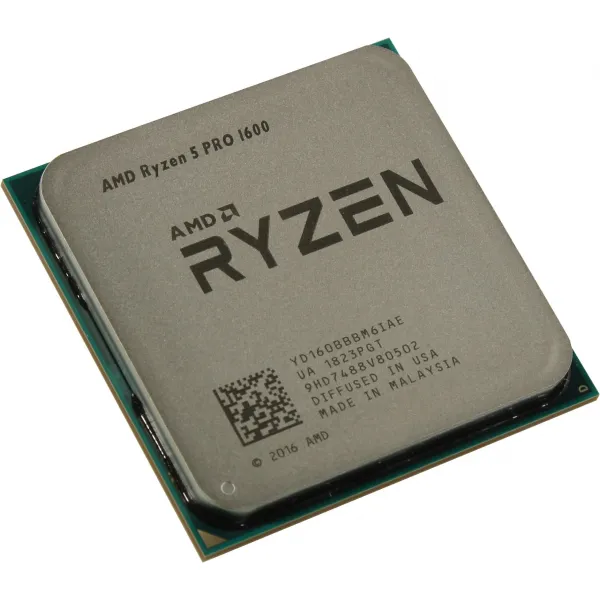 Процессор AMD Ryzen 5 1600 PRO 3,2ГГц (3,6ГГц Turbo) Summit Ridge 6/12, 3MB L2, 16 MB L3, 65W, AM4, OEM РАСПРОДАЖА! купить с доставкой