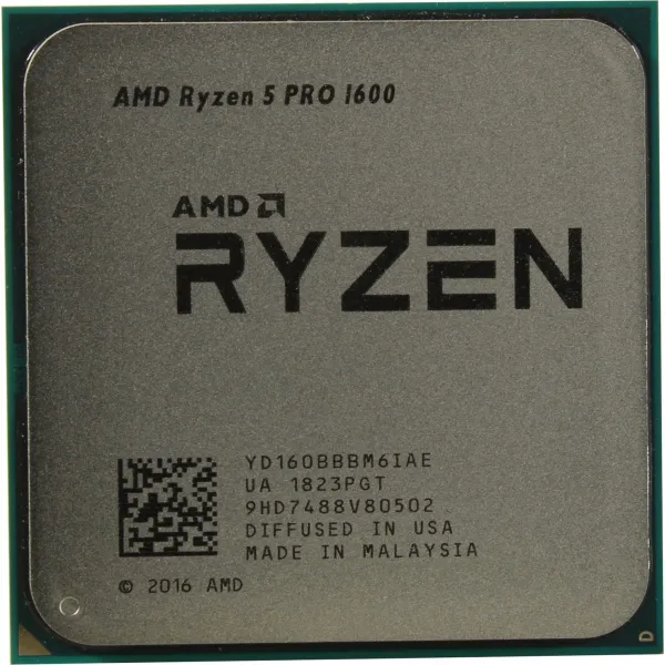 Процессор AMD Ryzen 5 1600 PRO 3,2ГГц (3,6ГГц Turbo) Summit Ridge 6/12, 3MB L2, 16 MB L3, 65W, AM4, OEM РАСПРОДАЖА! купить с доставкой