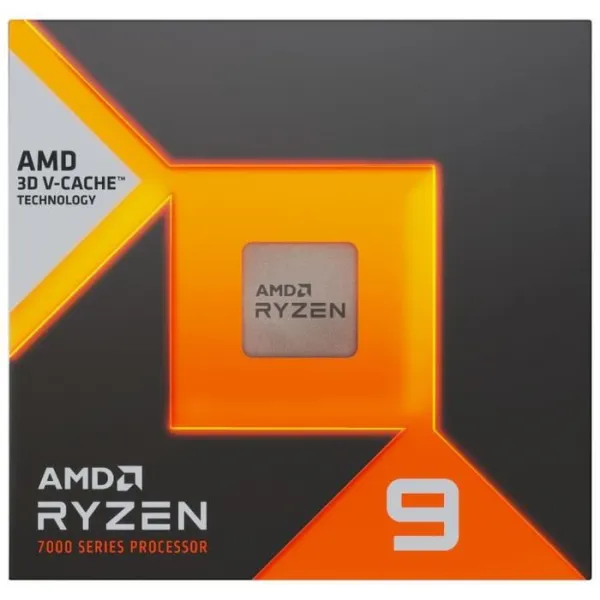 Процессор AMD Ryzen 9 7900X3D 4,4Гц (5,6ГГц Turbo) 12-ядер 24-потока, 12MB L2, 128MB L3, 120W, AM5 100-100000909WOF купить с доставкой