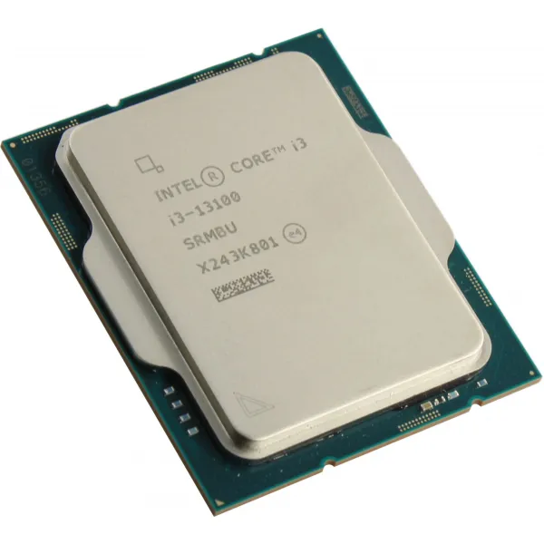 CPU Intel Core i3-13100 Base 3,4GHz(EC), Performance 4,5GHz(PC), Max Turbo 4,5GHz, Cache 12Mb, 4/8 Raptor Lake, UHD-графика Intel® 730, Base TDP 60W, Turbo TDP 89W, FCLGA1700 w/o cooler, OEM (CM8071505092202) купить с доставкой