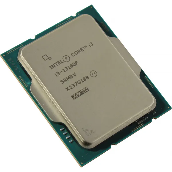 CPU Intel Core i3-13100F Base 3,4GHz(EC), Performance 4,5GHz(PC), Max Turbo 4,5GHz, Cache 12Mb, 4/8 Raptor Lake, Base TDP 60W, Turbo TDP 89W, FCLGA1700 w/o cooler, OEM (CM8071505092203) купить с доставкой